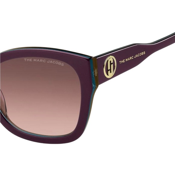 Marc Jacobs MARC 626/S Burgundy Sunglasses - Picture 3 of 11